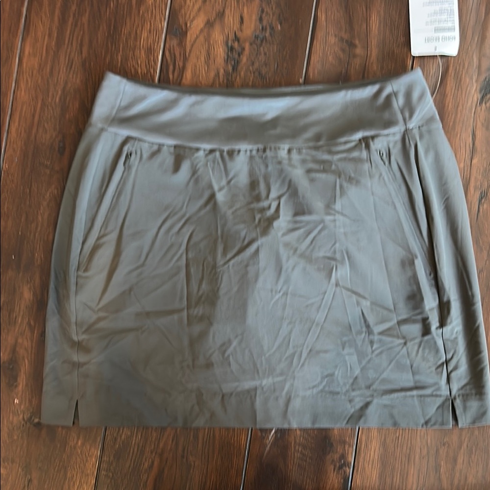 Elegant Gray Women's Skirt
